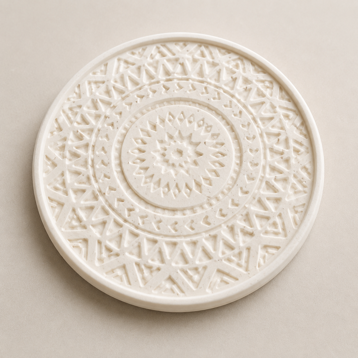 Set de porta incienso y posavelas «Ritual Mandala»