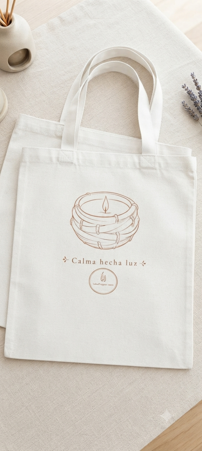 00. Tote bag Velas Desgua-Ceras
