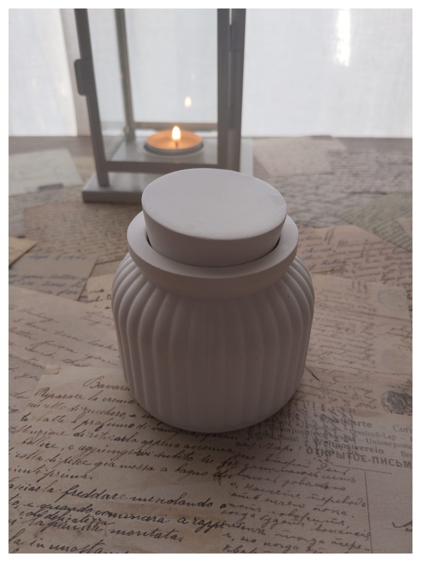 [Refugio Interior] Vela aroma castaña «Secreto de leña»