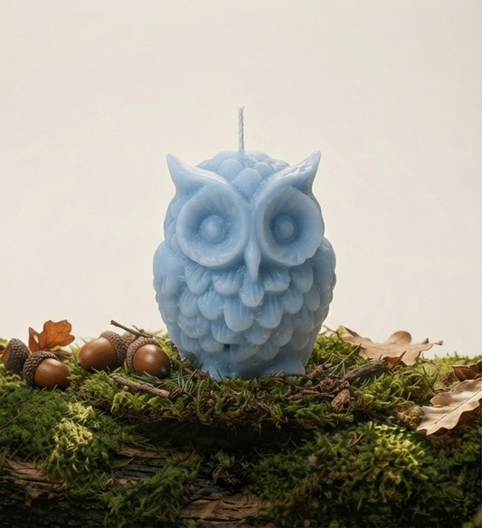 [Instinto natural] Búho azul «Sabiduría serena»
