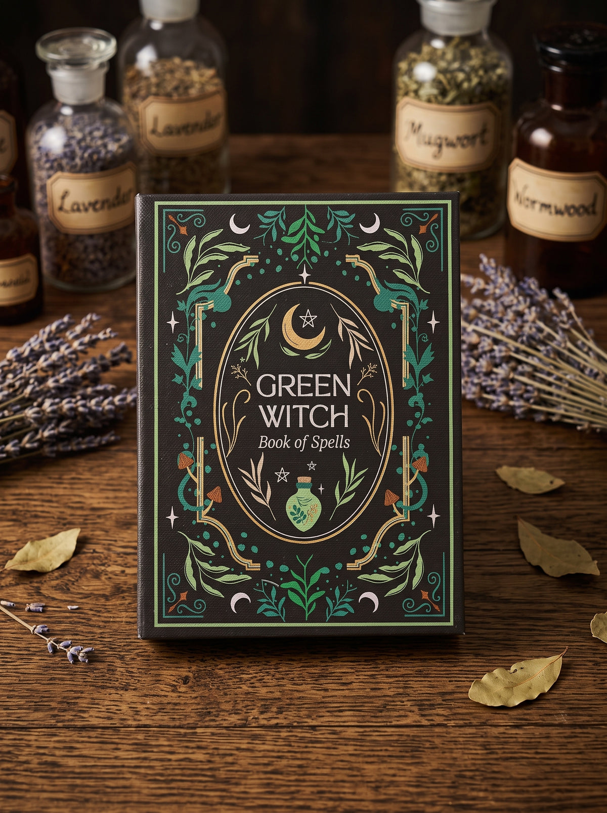 [Cofres de secretos] Caja-libro «Bosque de hechizos»