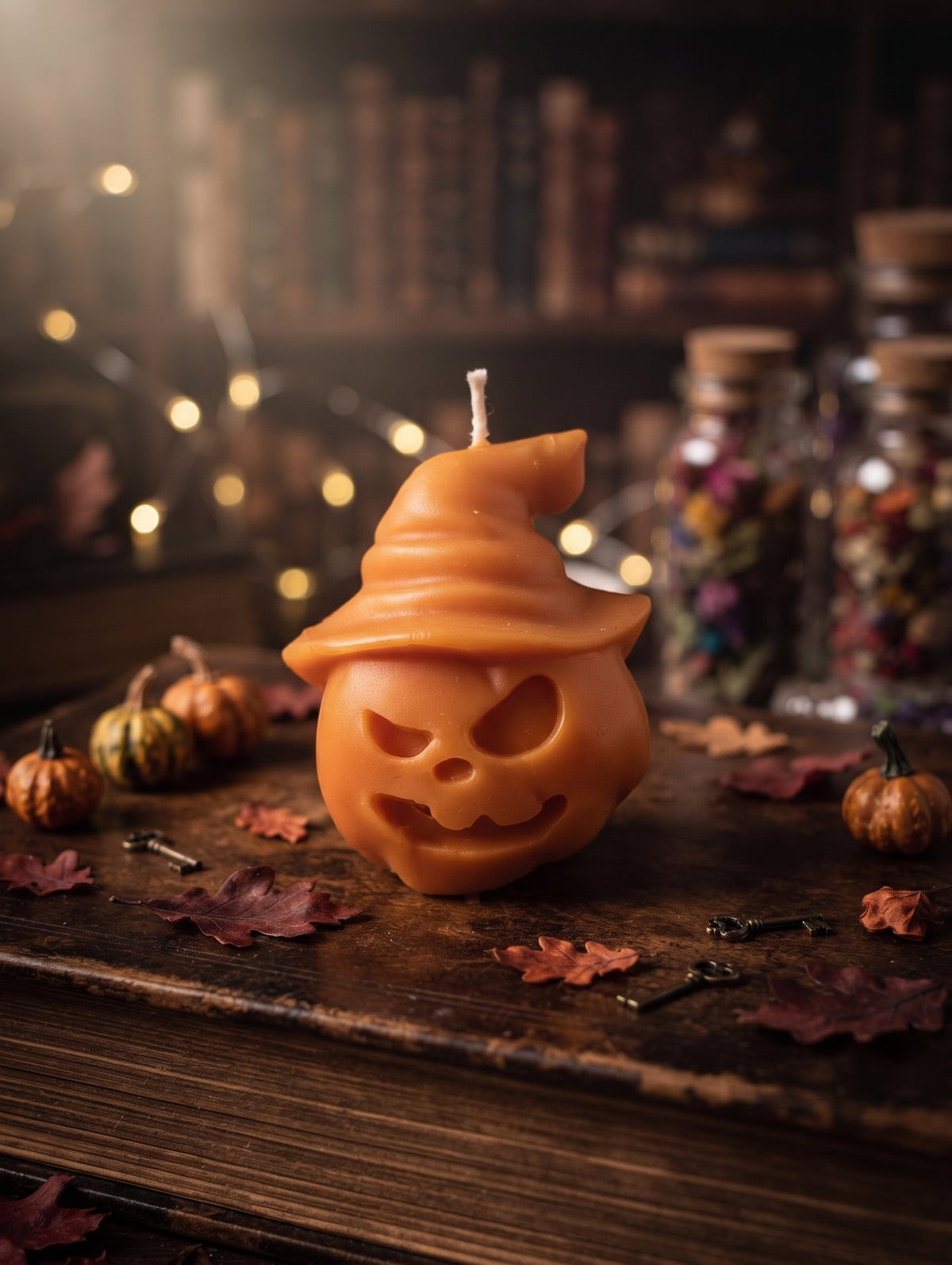 [Halloween] Calabaza con sombrero de bruja