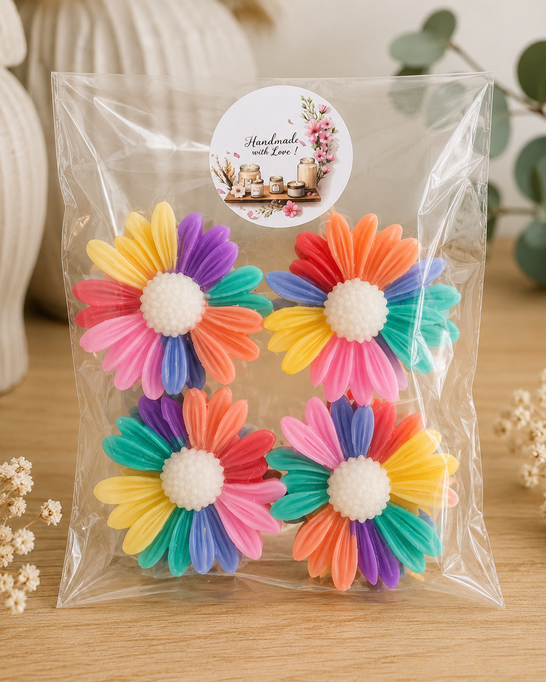 [Wax] Margaritas multicolor aroma castaña