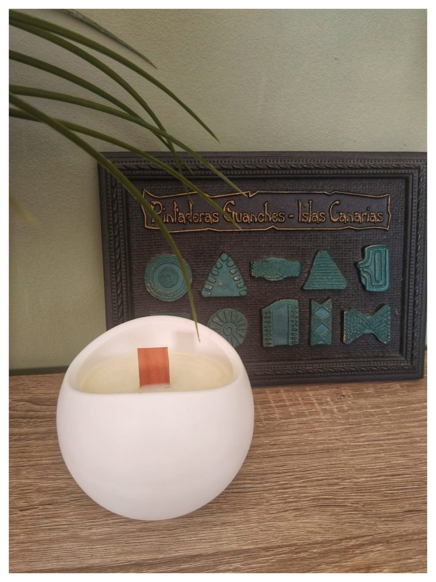 [Refugio Interior] Vela aroma melocotón «Órbita serena»