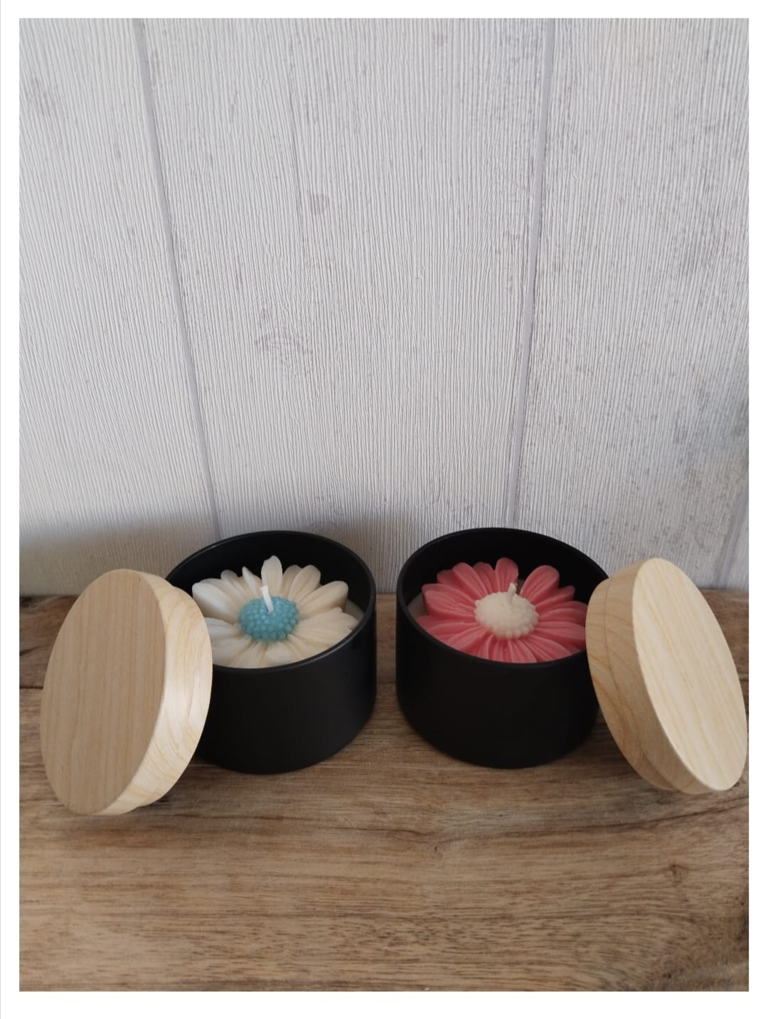 [Naturaleza en Calma] Vela aroma melocotón «Rosa vibrante»