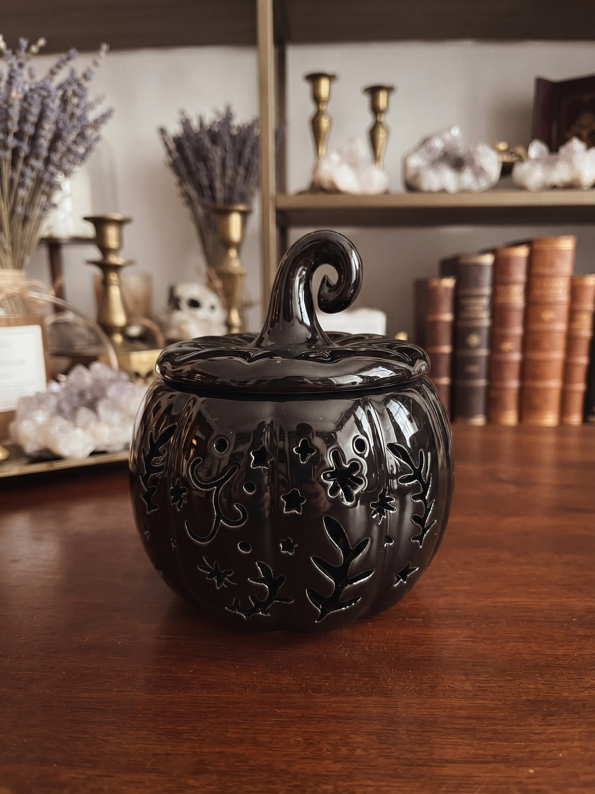 01. [Halloween] Quemador de Wax melts «Calabaza mágica»