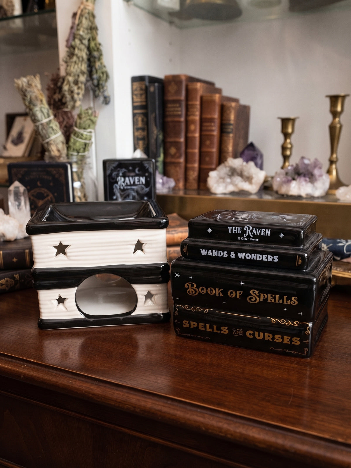 01. [Halloween] Quemador de Wax melts «Raven »