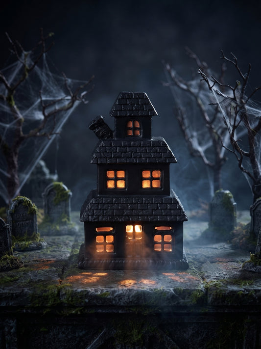 01.[Halloween] Quemador de conos «Casa encantada»