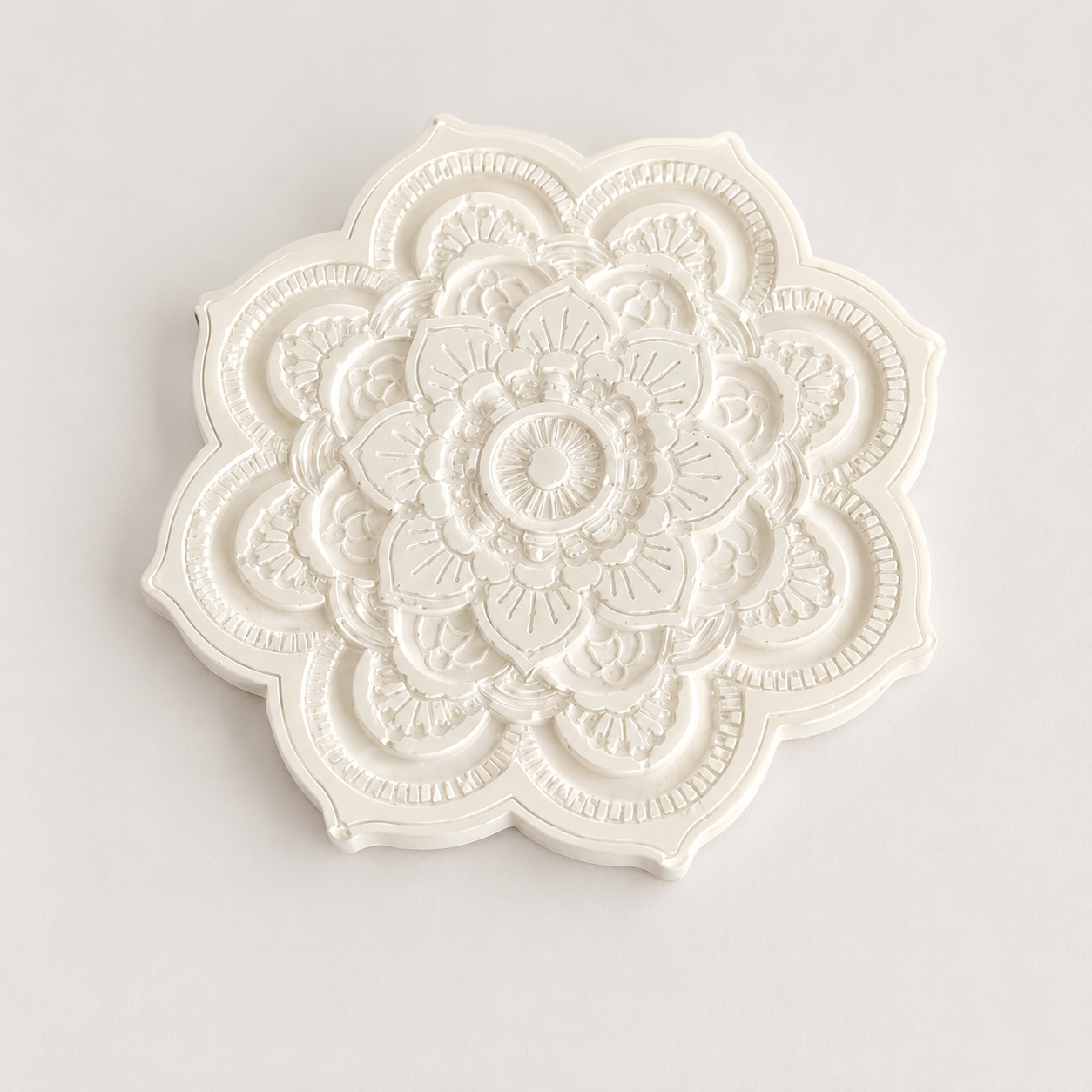 Set de porta incienso y posavelas «Ritual Mandala»