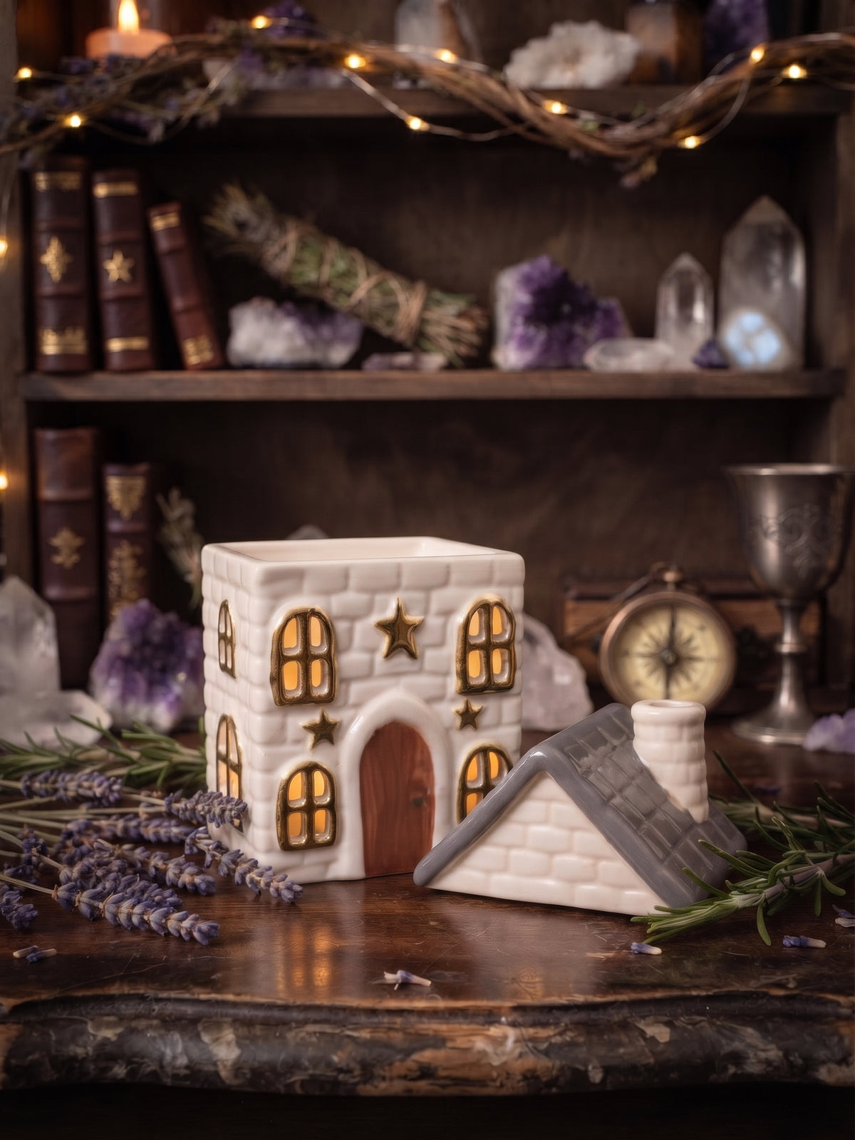 02. [Navidad] Quemador de Wax melts «Refugio de las estrellas»