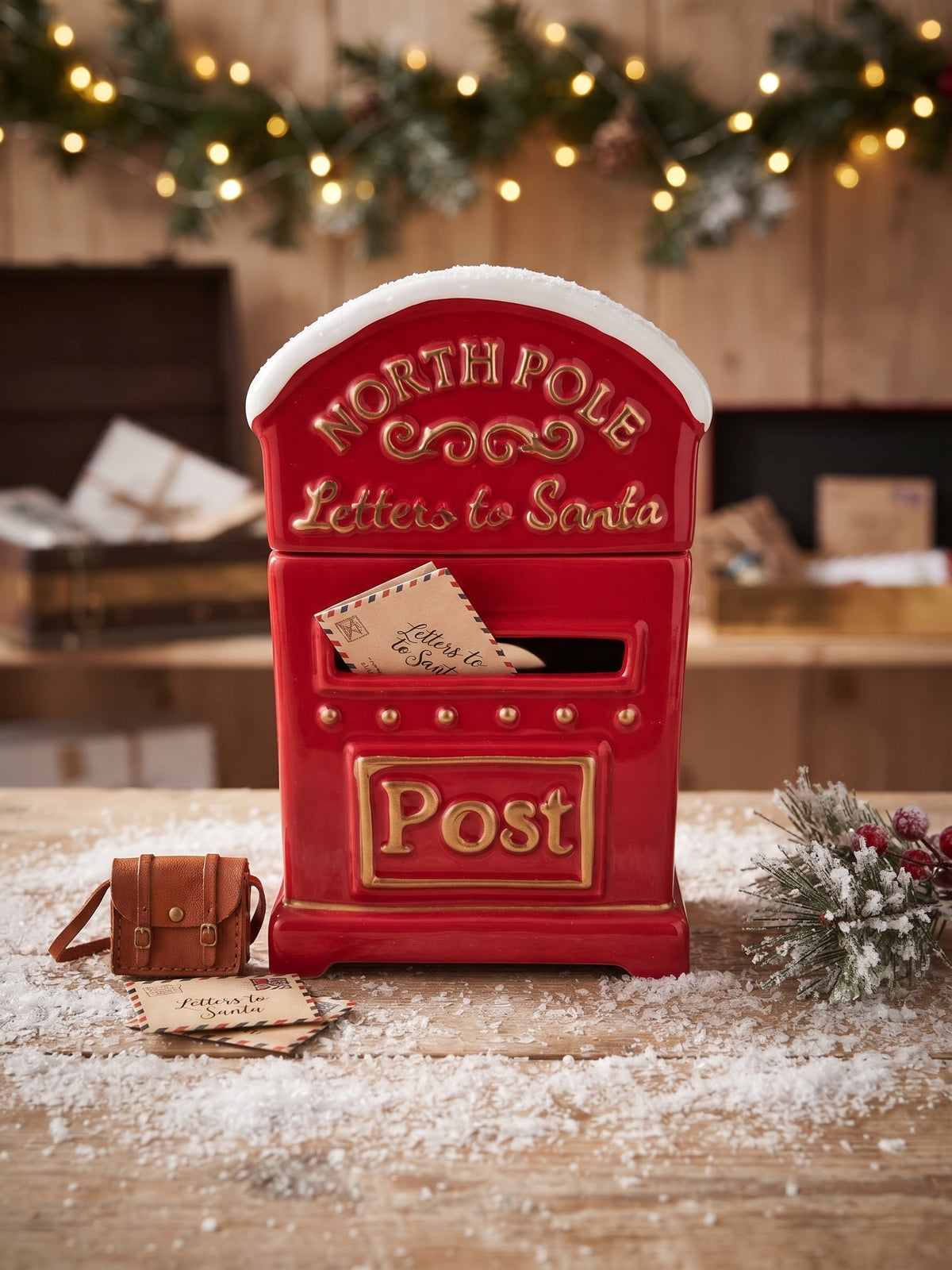 02. [Navidad] Quemador de Wax melts «Buzón Polo Norte»