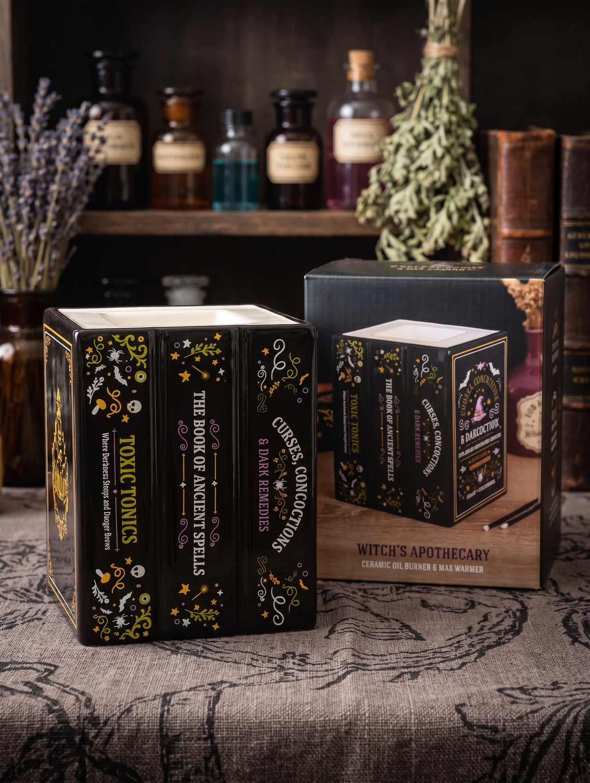 Quemador de Wax melts «Hechizos entre páginas »