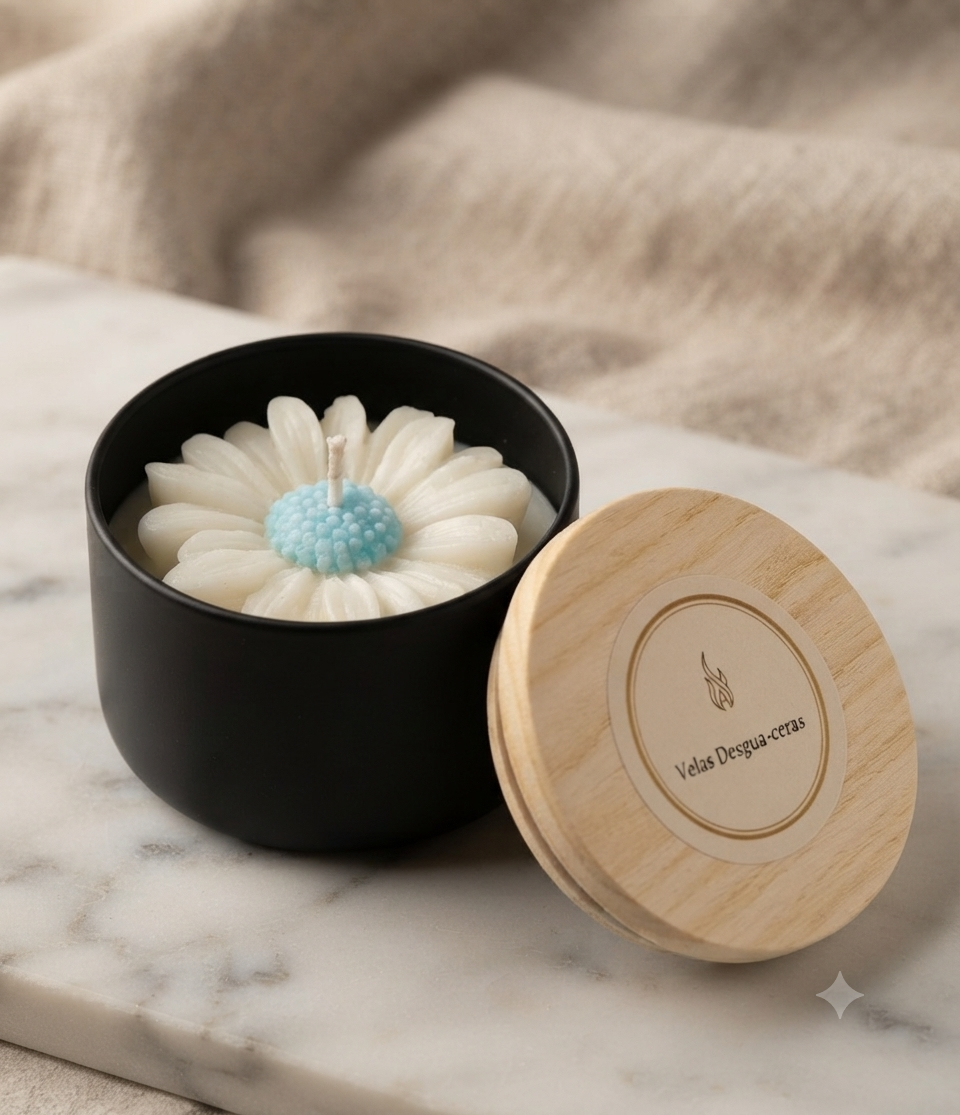 [Naturaleza en Calma] Vela aroma melocotón «Pétalos de cielo»