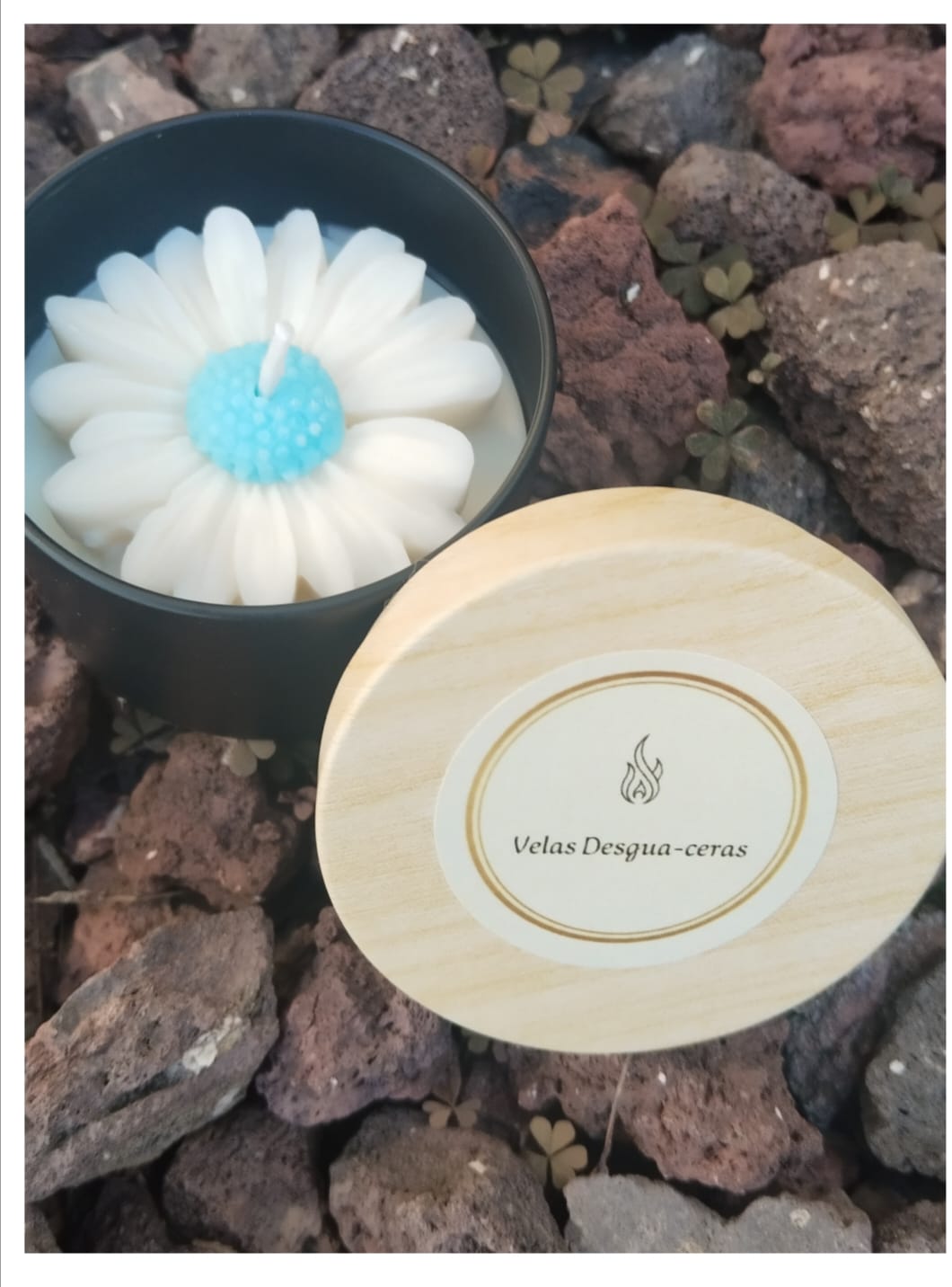 [Naturaleza en Calma] Vela aroma melocotón «Pétalos de cielo»