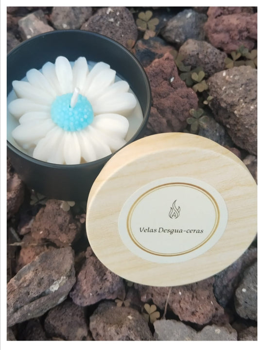 [Naturaleza en Calma] Vela aroma melocotón «Pétalos de cielo»