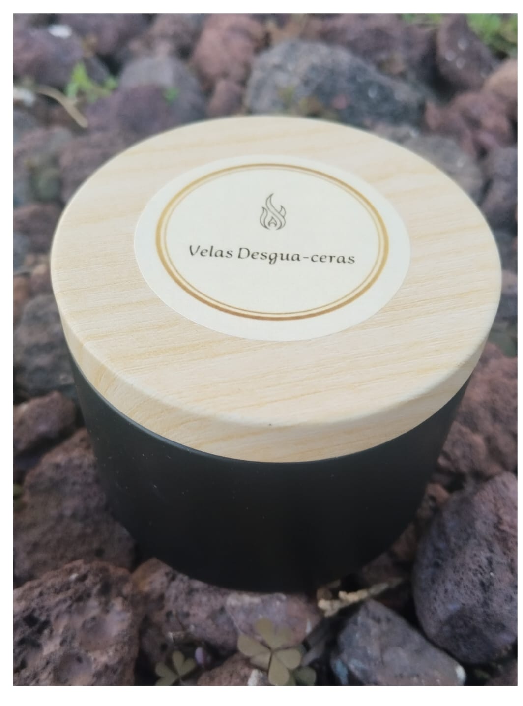 [Naturaleza en Calma] Vela aroma melocotón «Rosa vibrante»