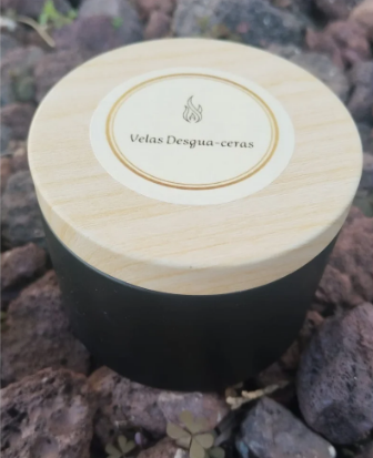 [Refugio interior] Vela aroma cookies caramelo «Bosque dulce»